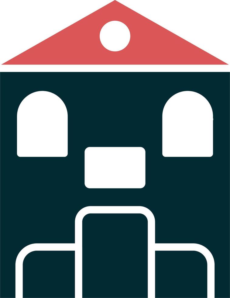 Townhouse Vector Icon