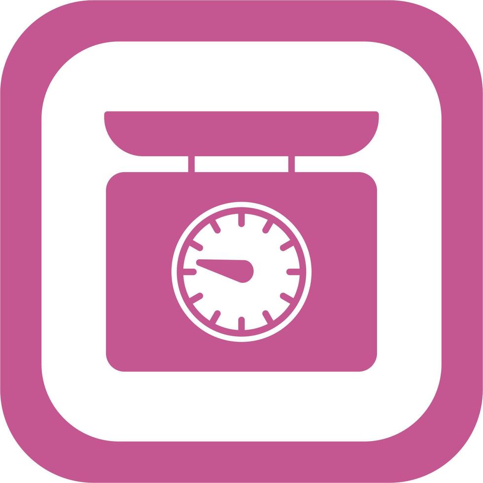 Baby weight Vector Icon