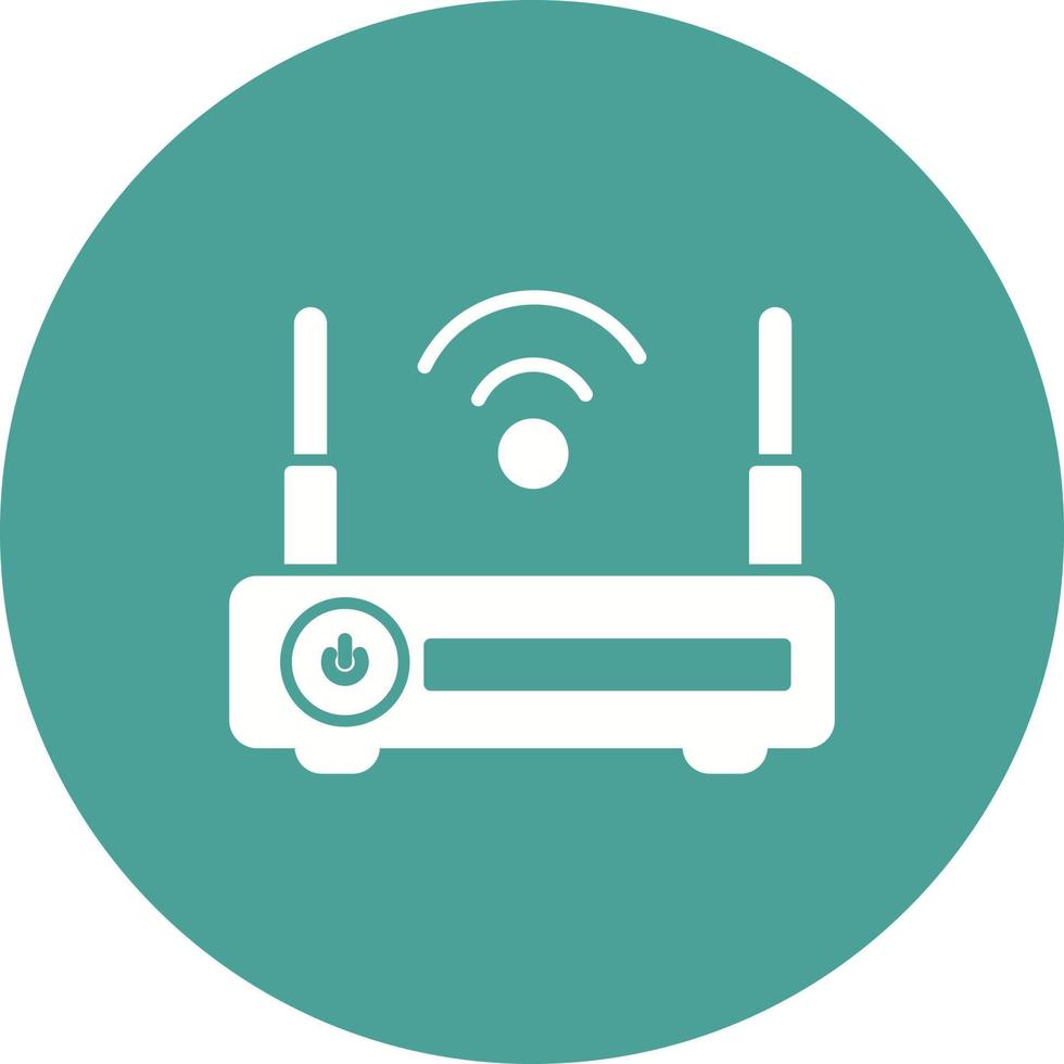 Wifi router Vector Icon