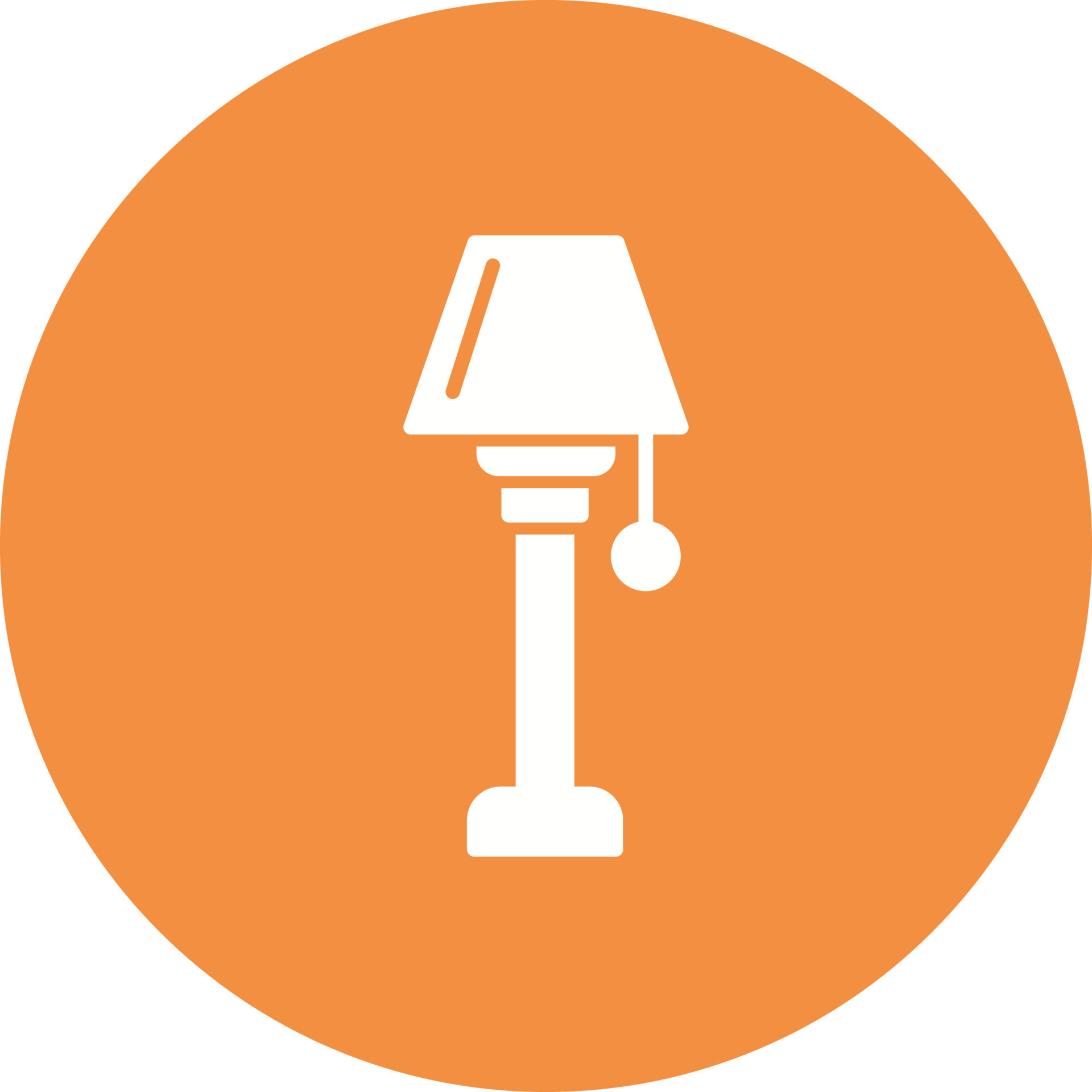 Floor lamp Vector Icon 19569566 Vector Art at Vecteezy