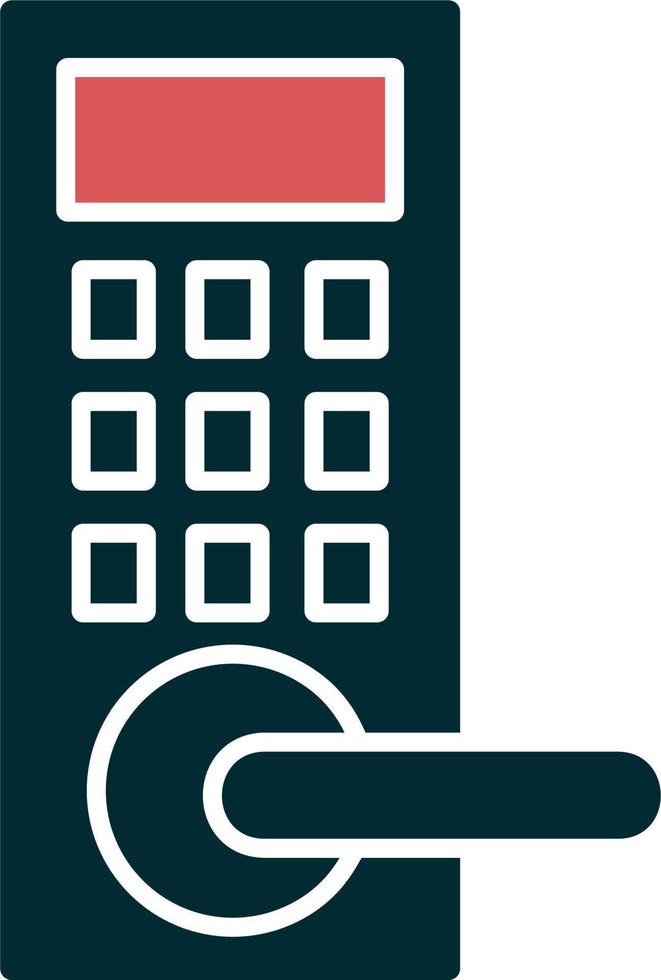 Smart lock Vector Icon