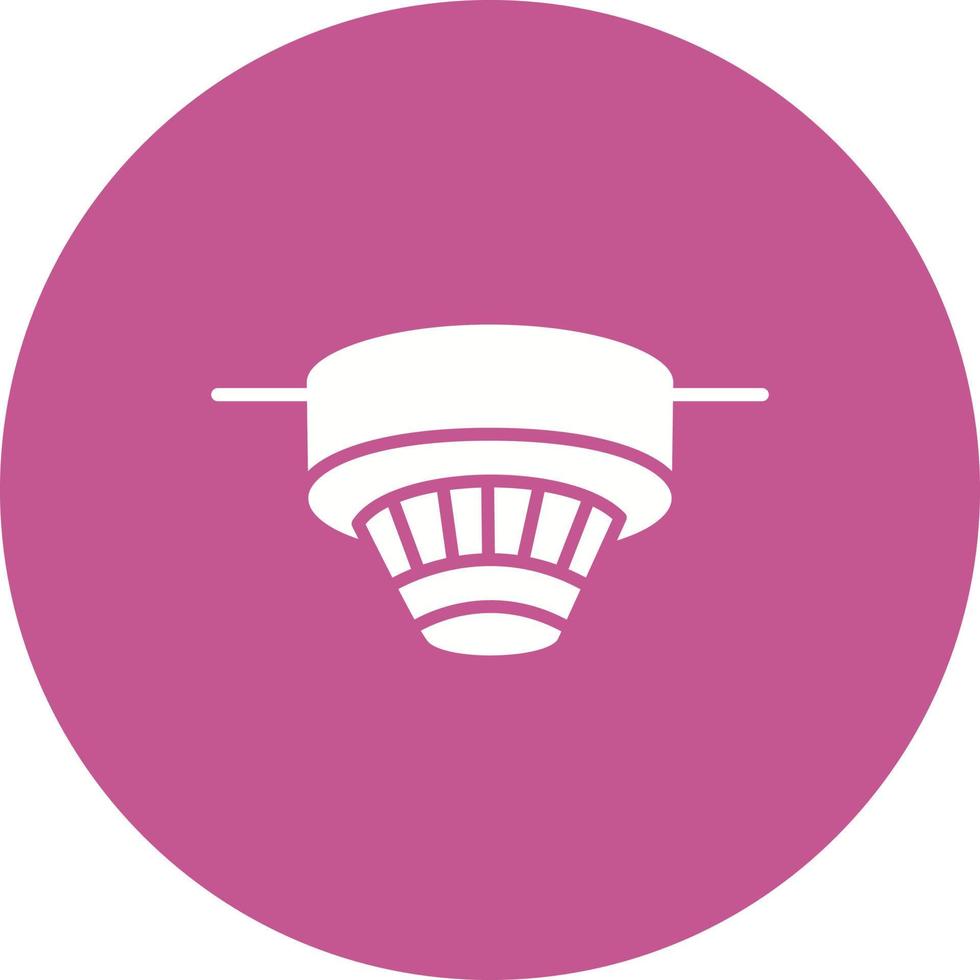 Smoke detector Vector Icon