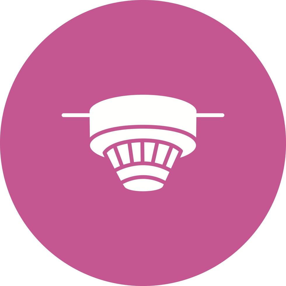 Smoke detector Vector Icon