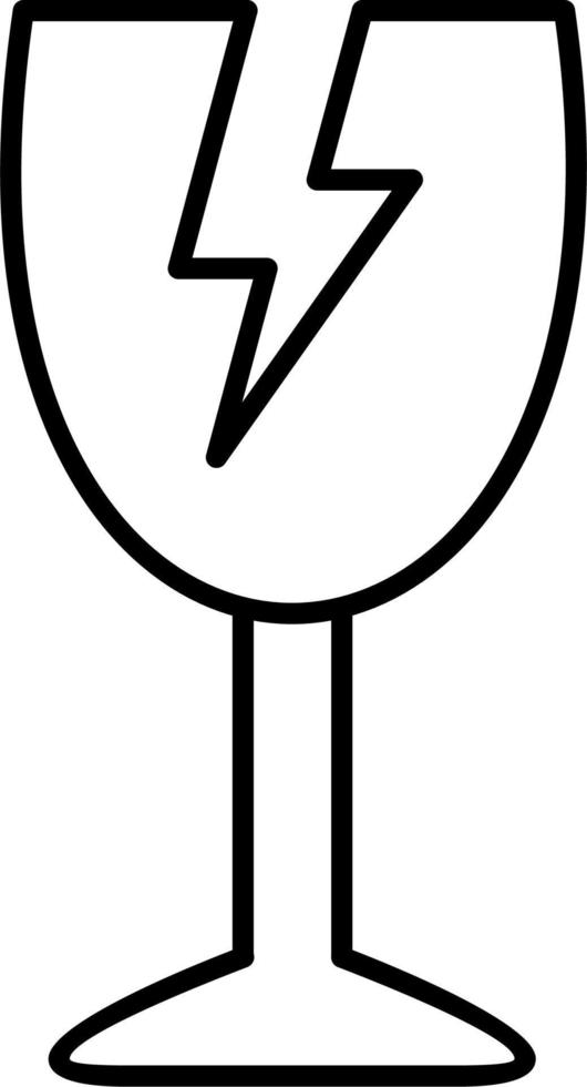 Fragile Vector Icon