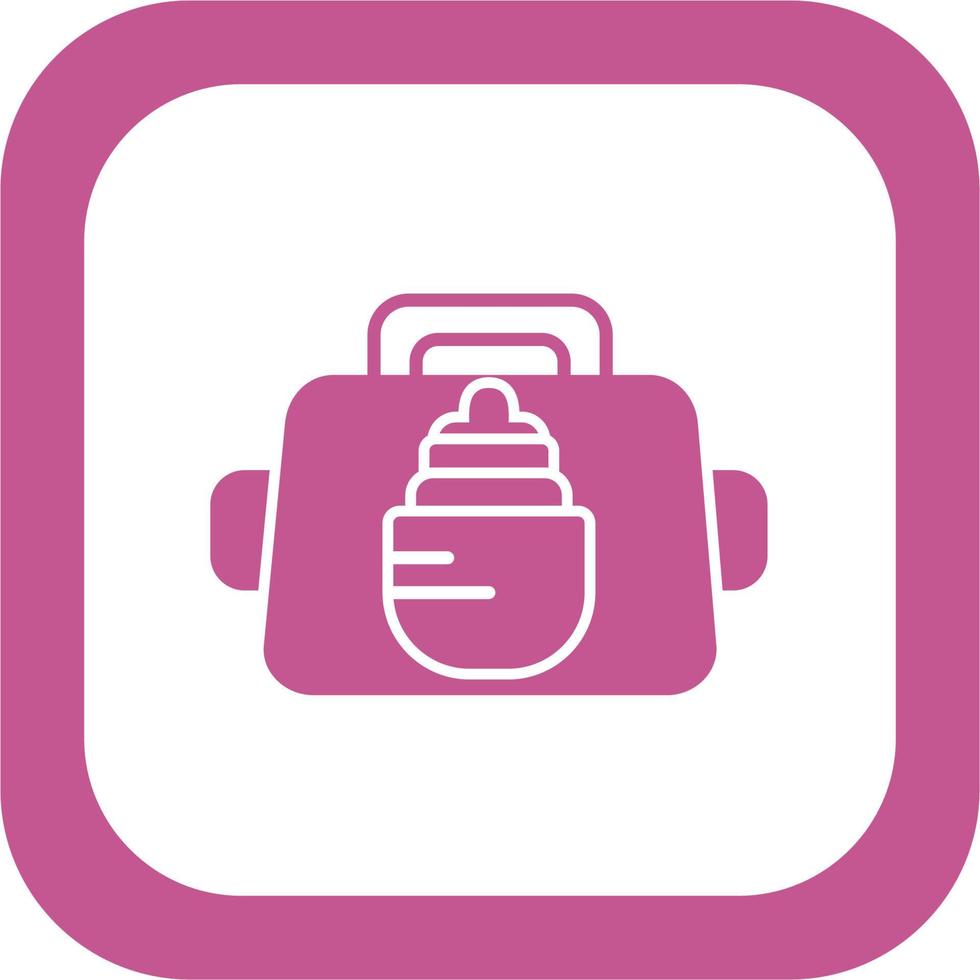 Baby bag Vector Icon