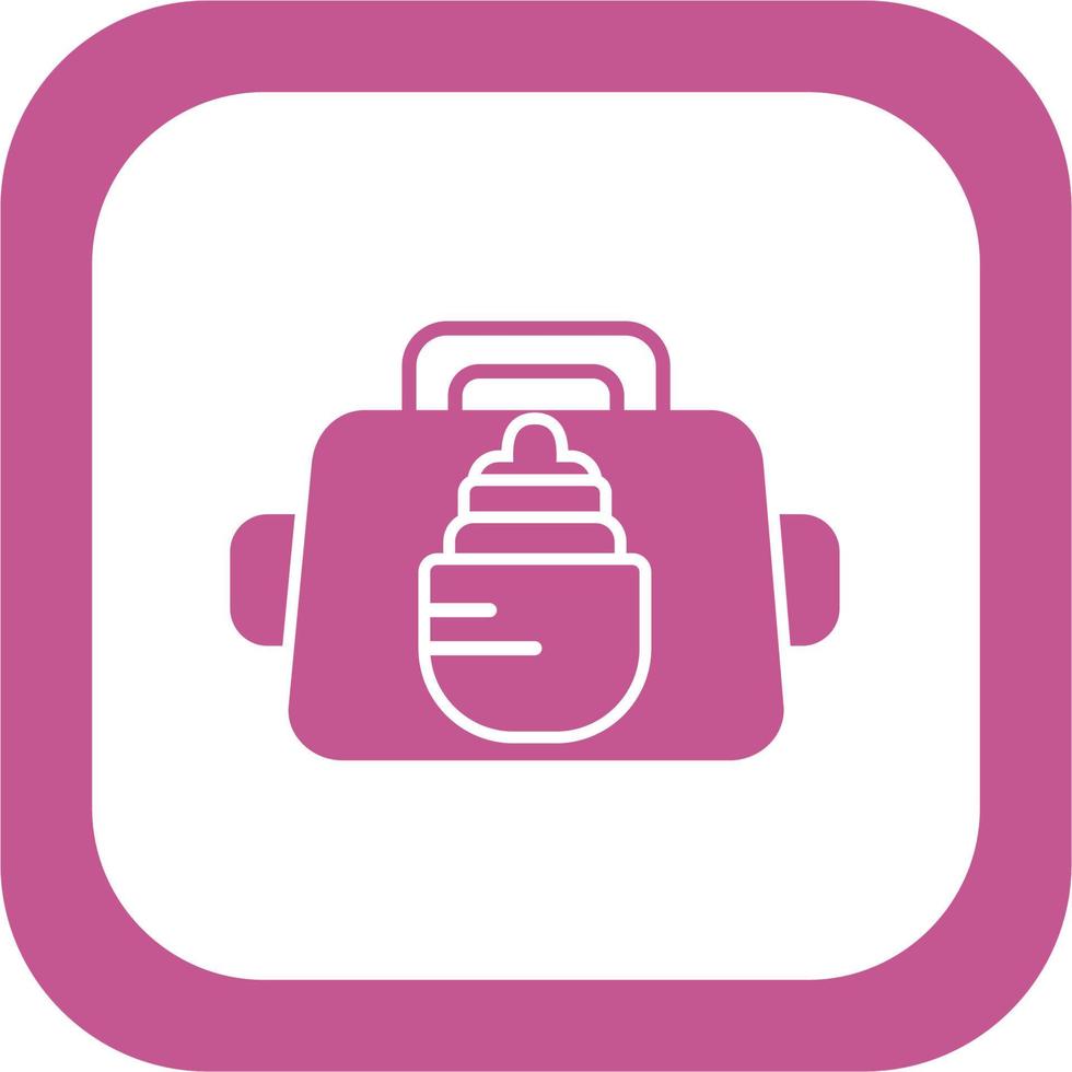 Baby bag Vector Icon