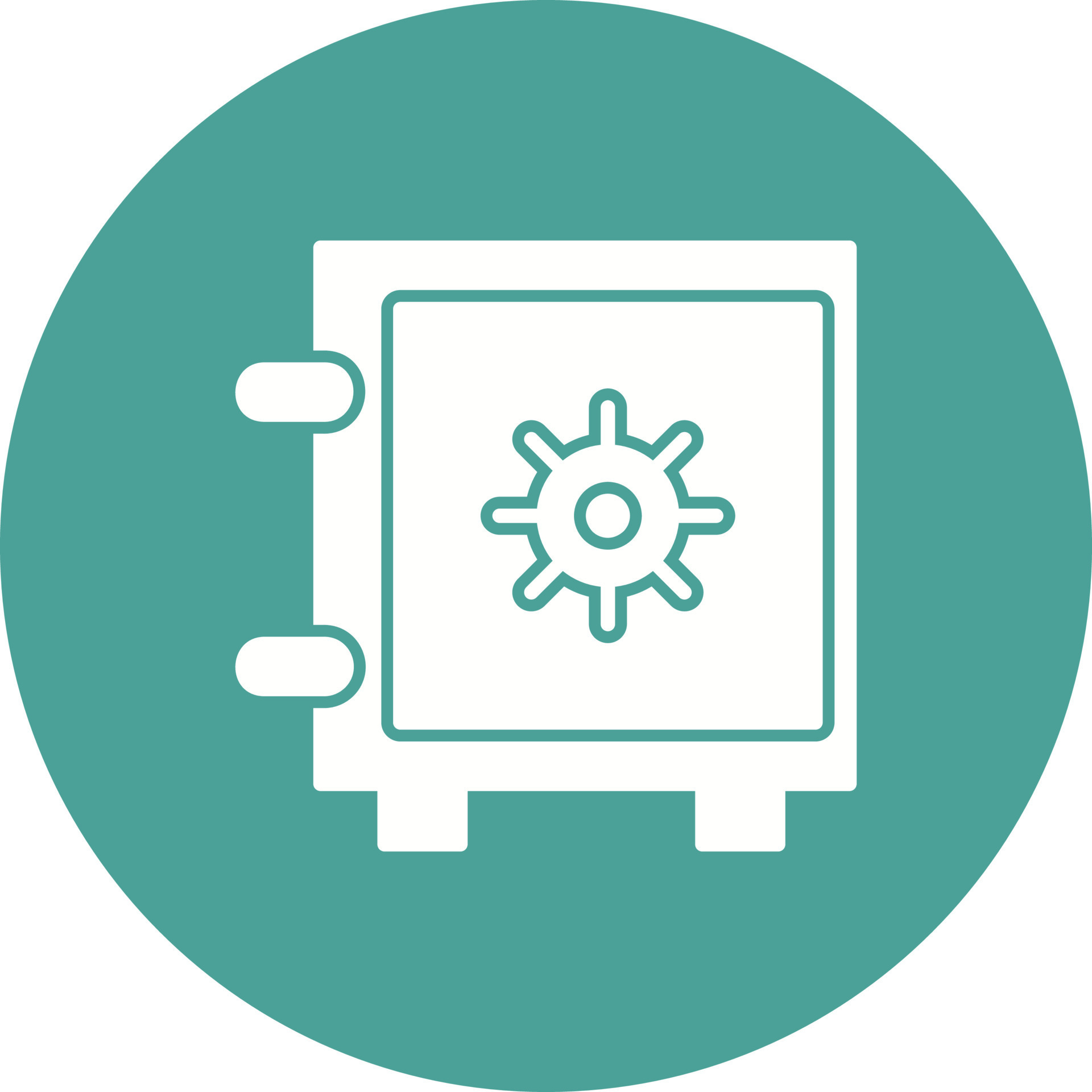 Safe box Vector Icon 19569712 Vector Art at Vecteezy