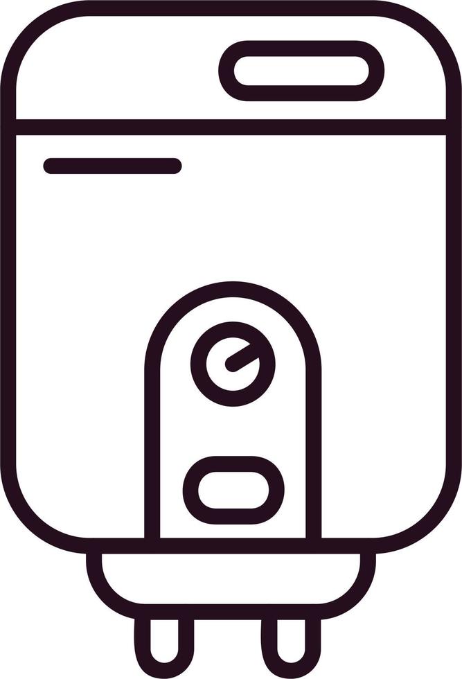 Water heater Vector Icon