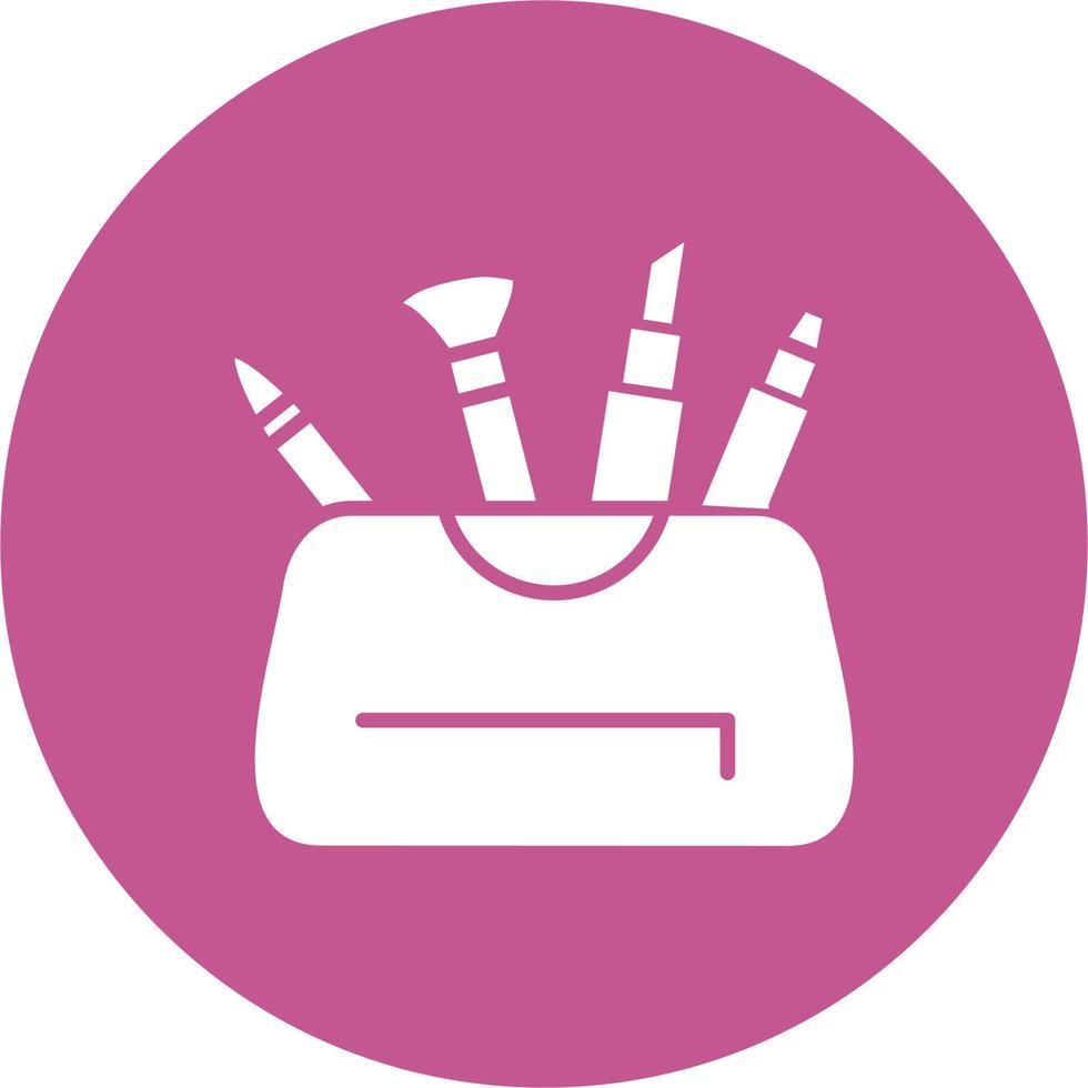 make up bag Vector Icon