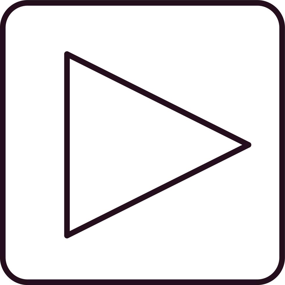 Play button Vector Icon