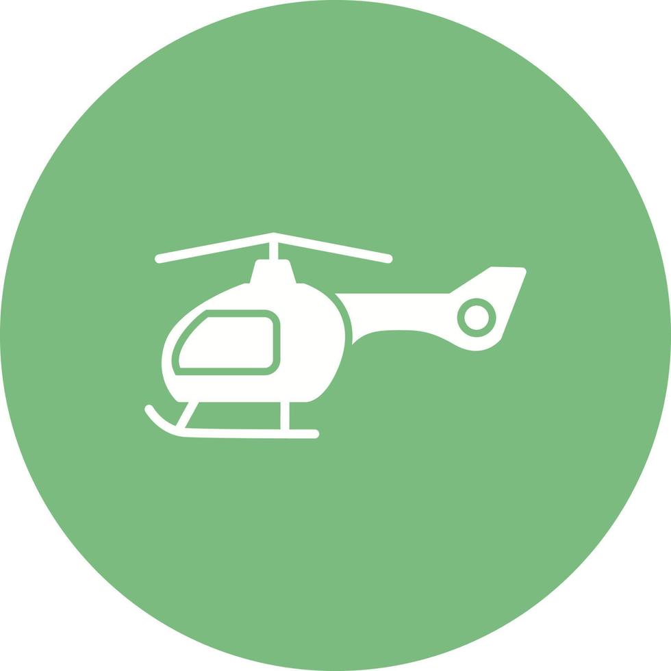 Helicopter Vector Icon