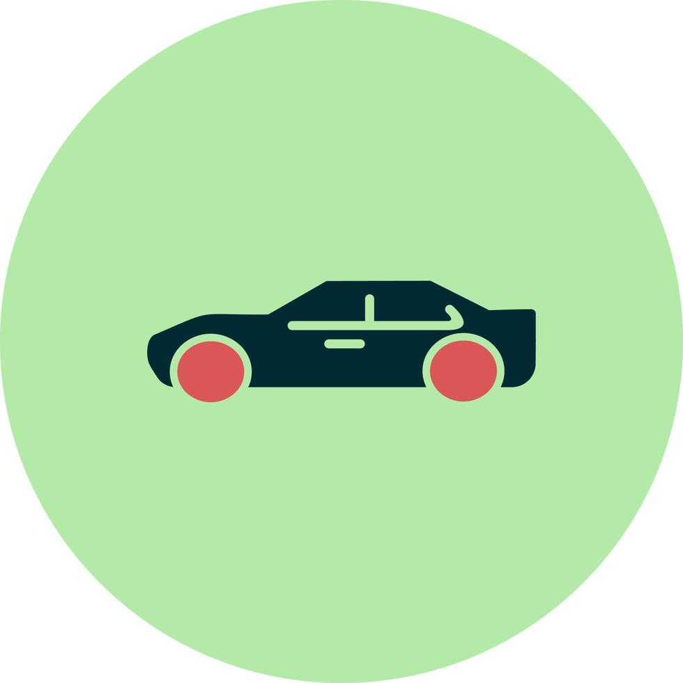 icono de vector de coche deportivo