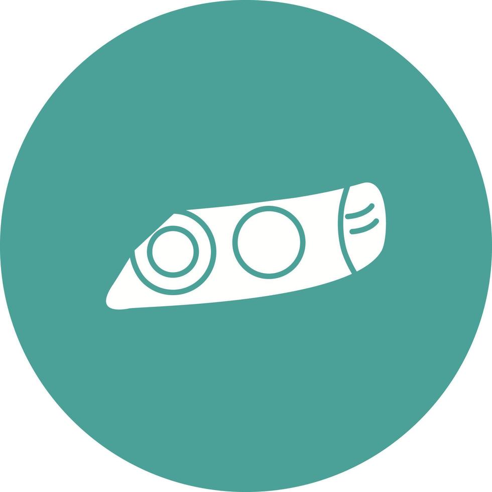 Headlight Vector Icon