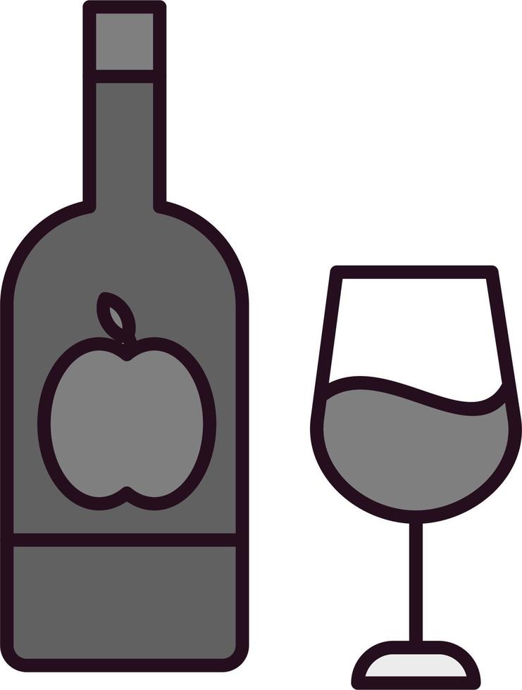 icono de vector de vino