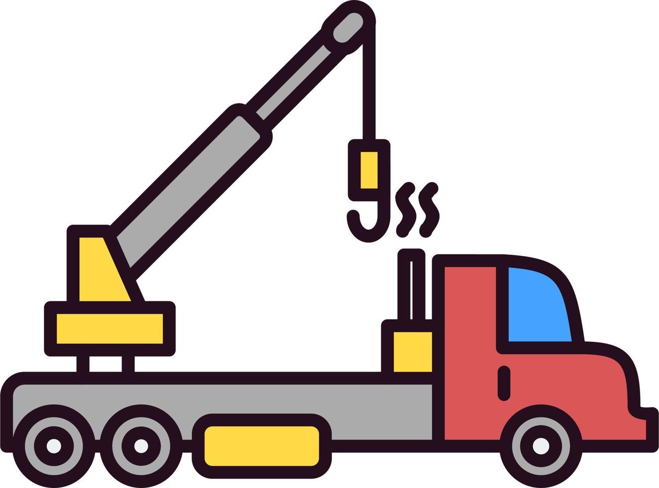 Crane Vector Icon