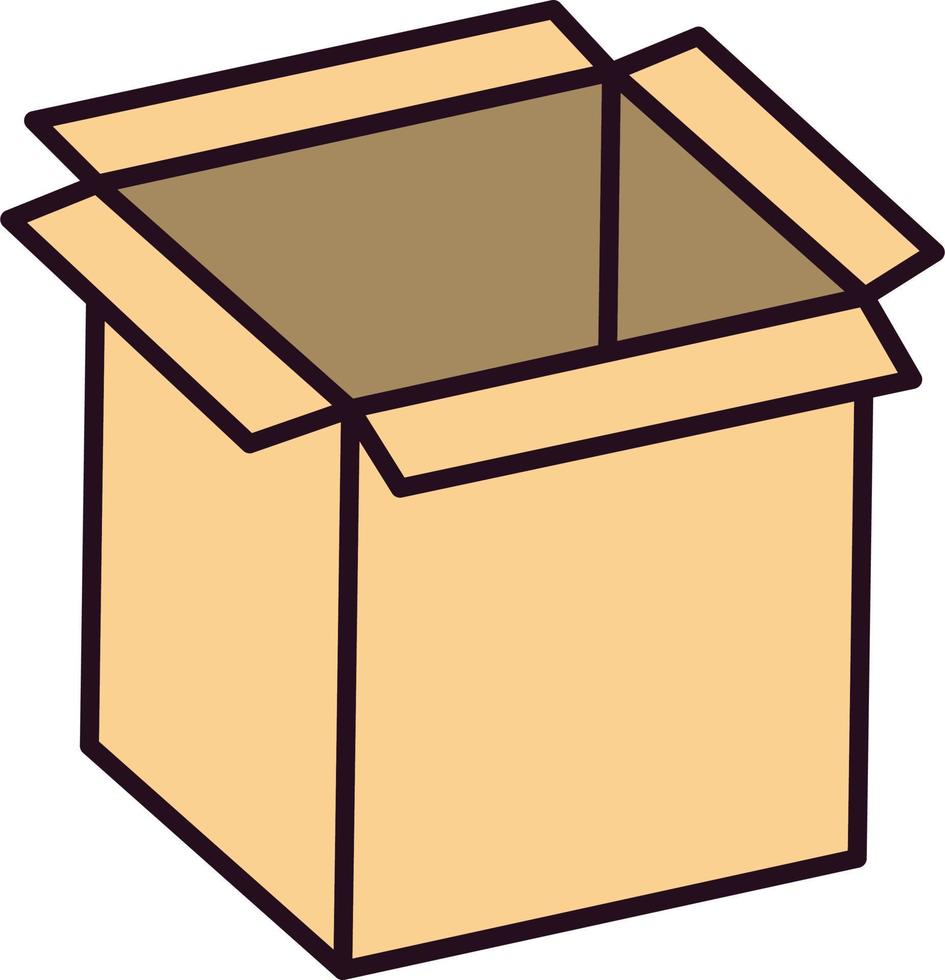 Cardboard Vector Icon