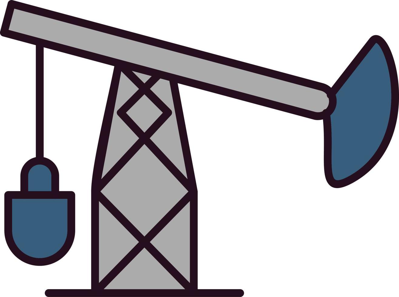 icono de vector de petróleo