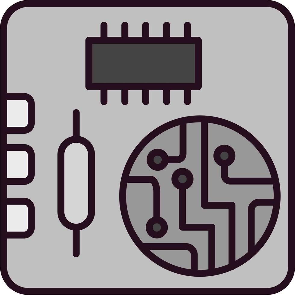 Pcb board Vector Icon