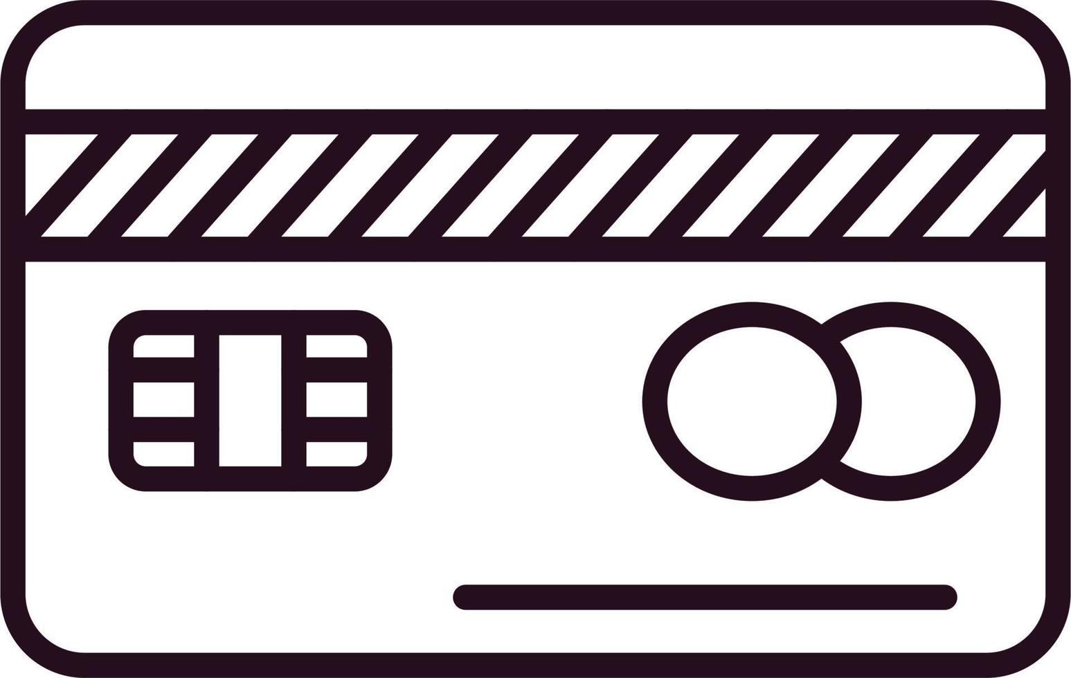 Credit card Vector Icon