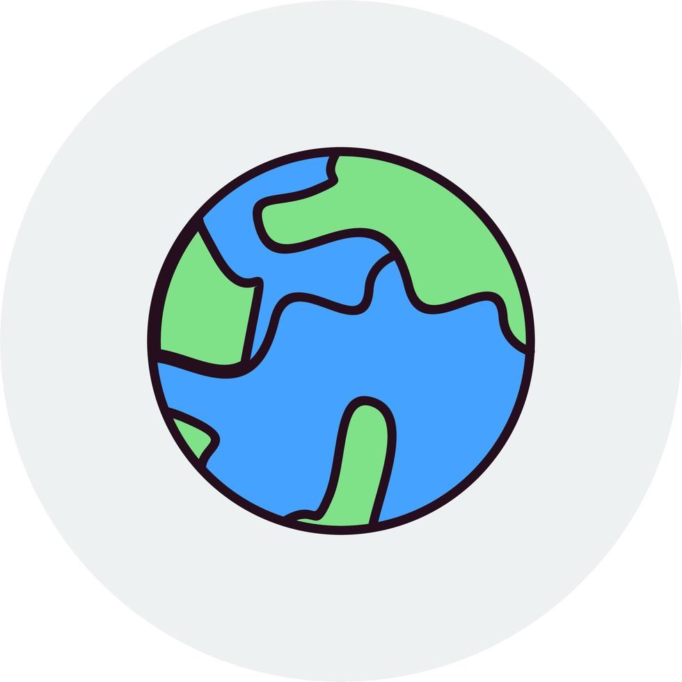 Earth Vector Icon