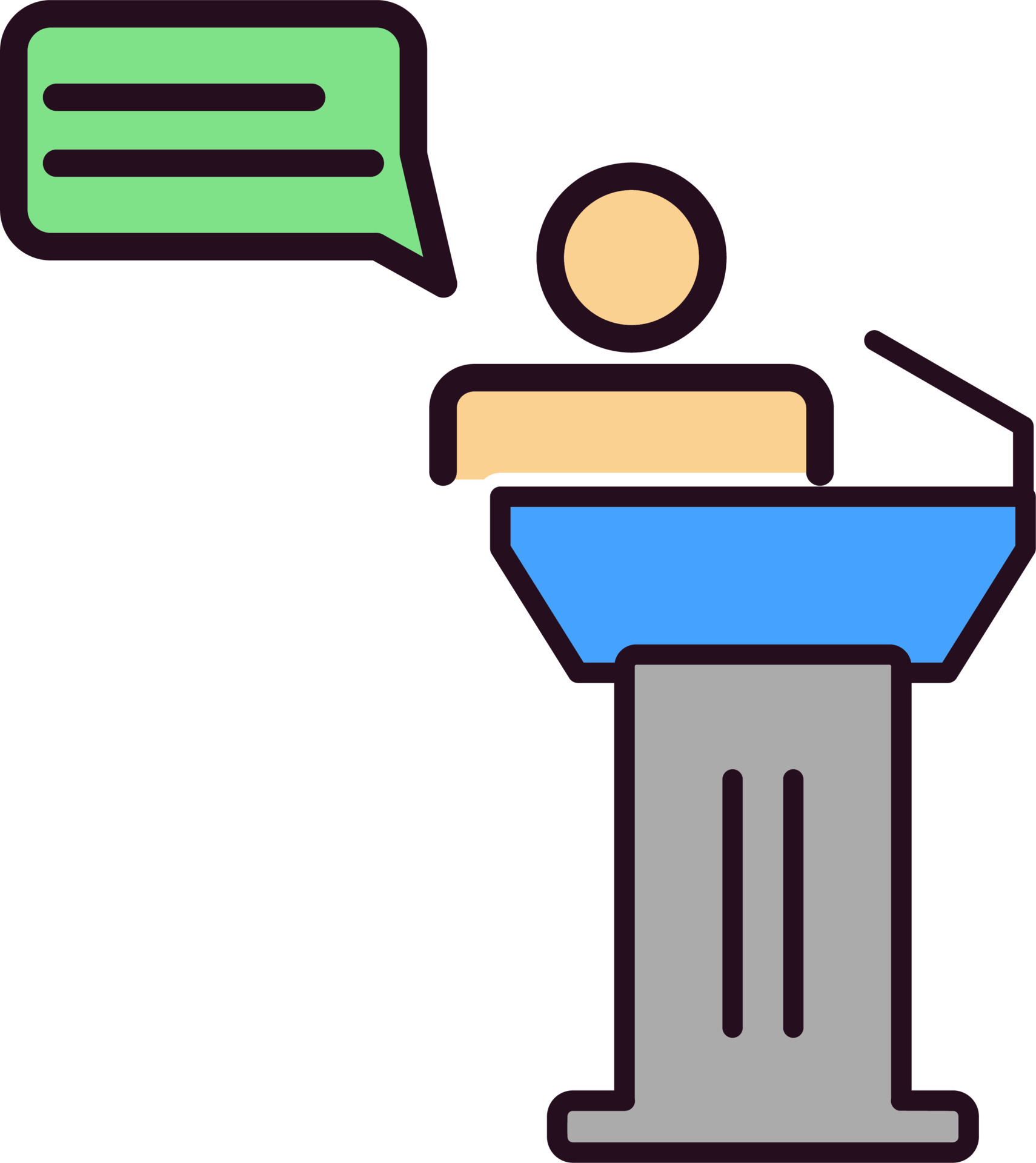 Debate Vector Icon 19570134 Vector Art at Vecteezy