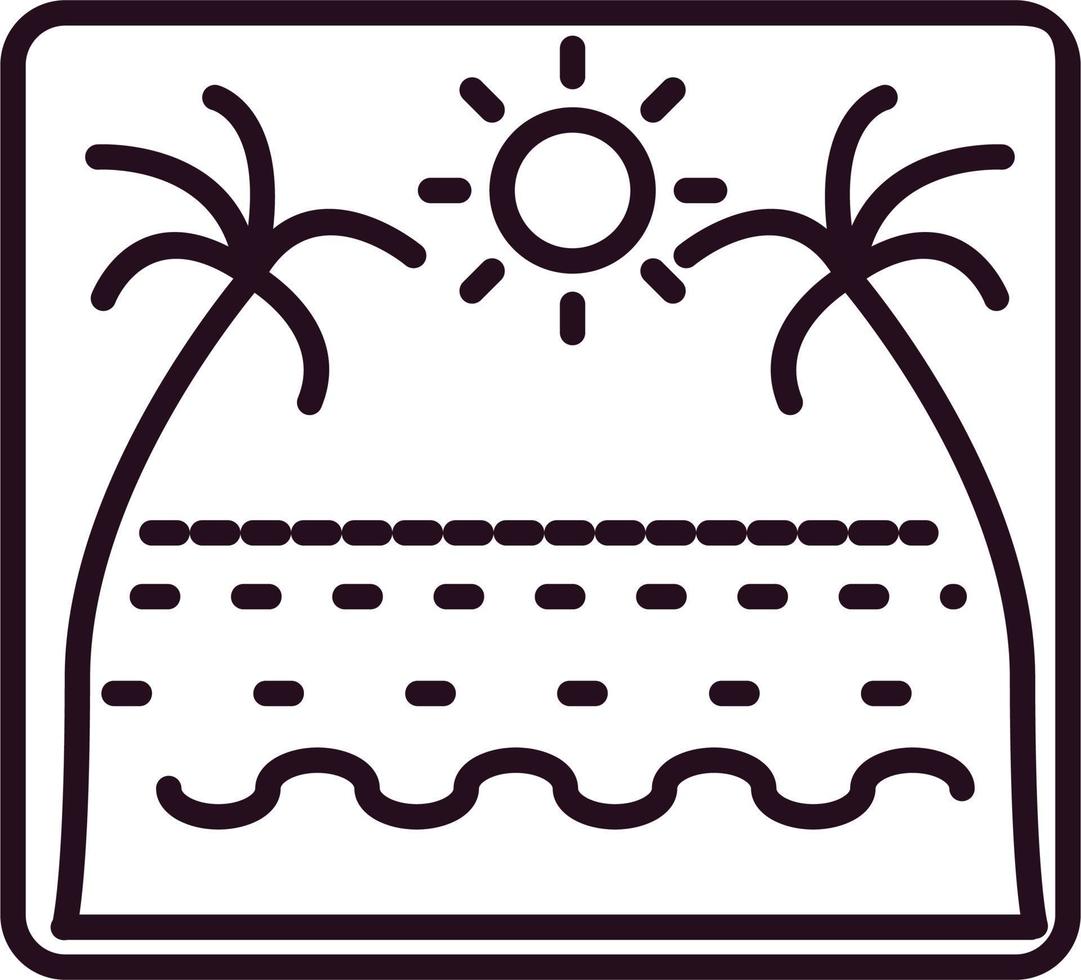 Sea Vector Icon