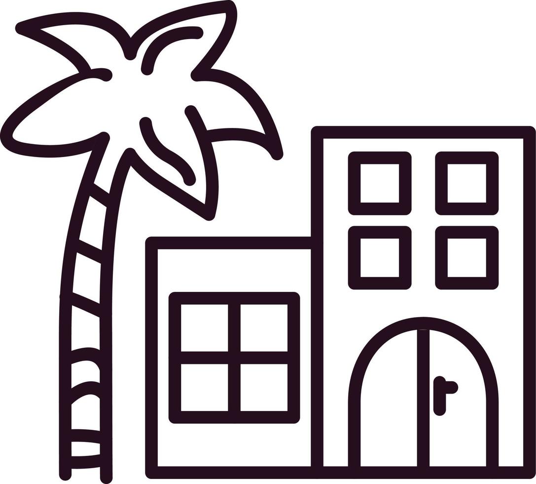 Resort Vector Icon