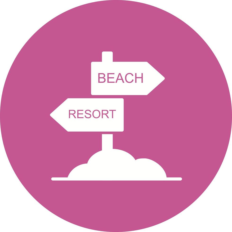 Beach Vector Icon