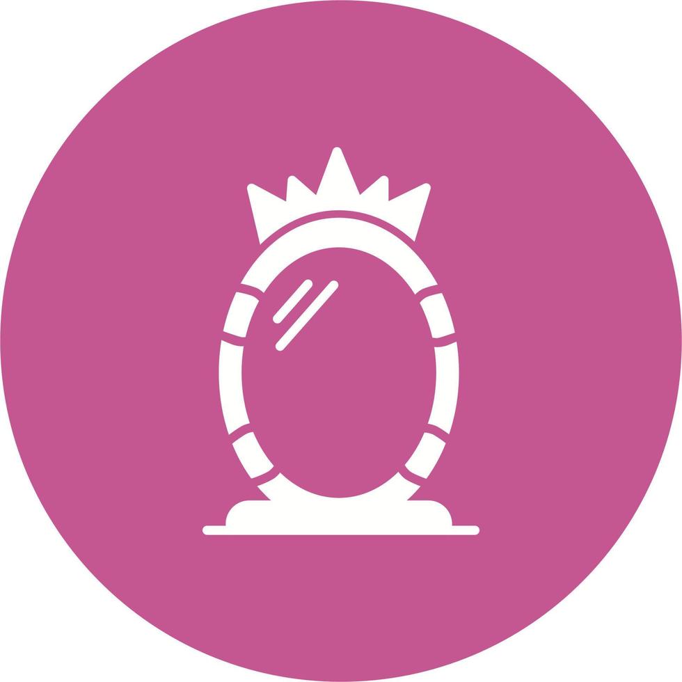 Magic mirror Vector Icon