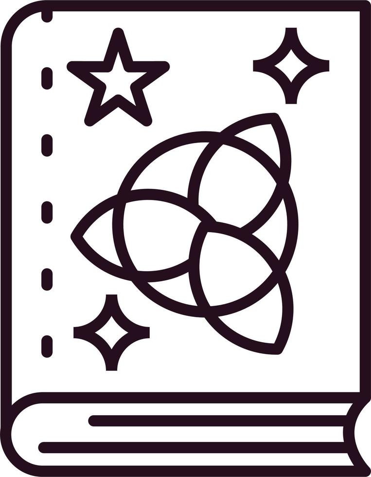 Magic book Vector Icon