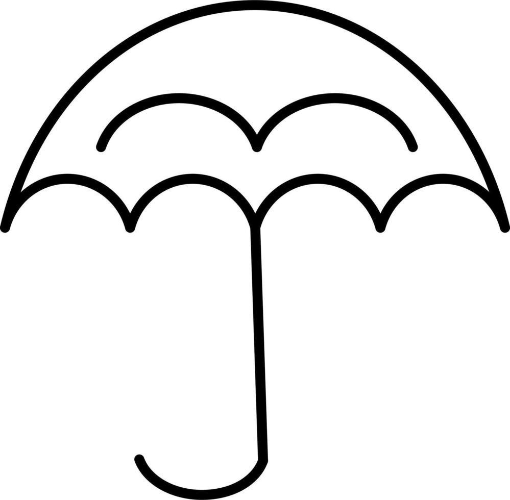 Umbrella Vector Icon