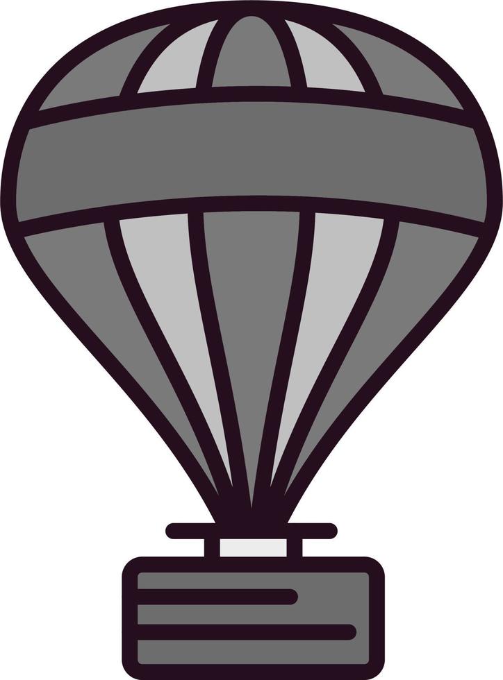Hot air ballon Vector Icon