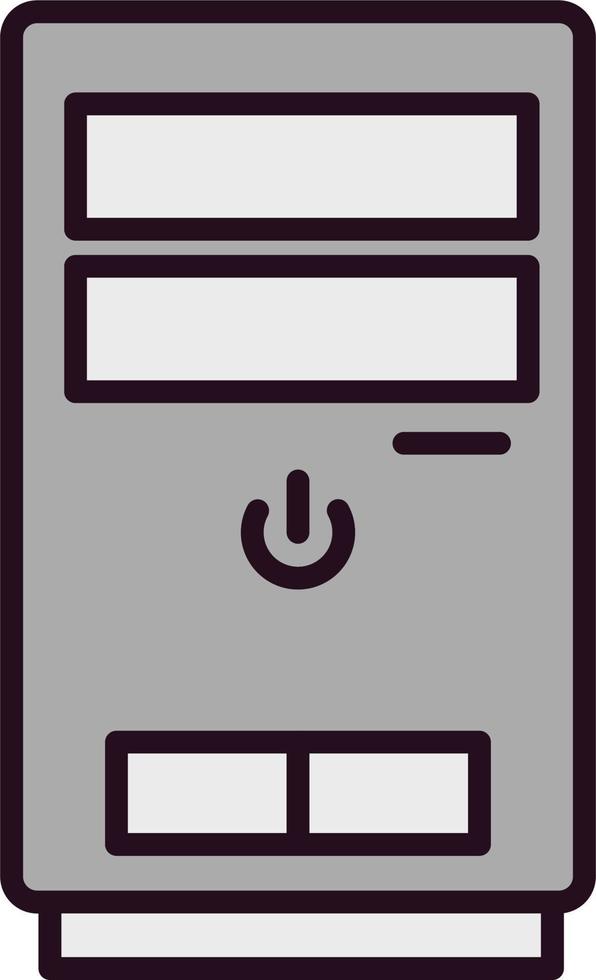 Cpu tower Vector Icon