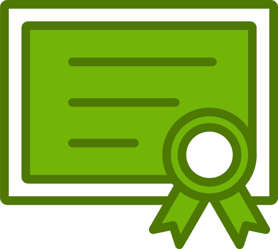 Certificate Vector Icon