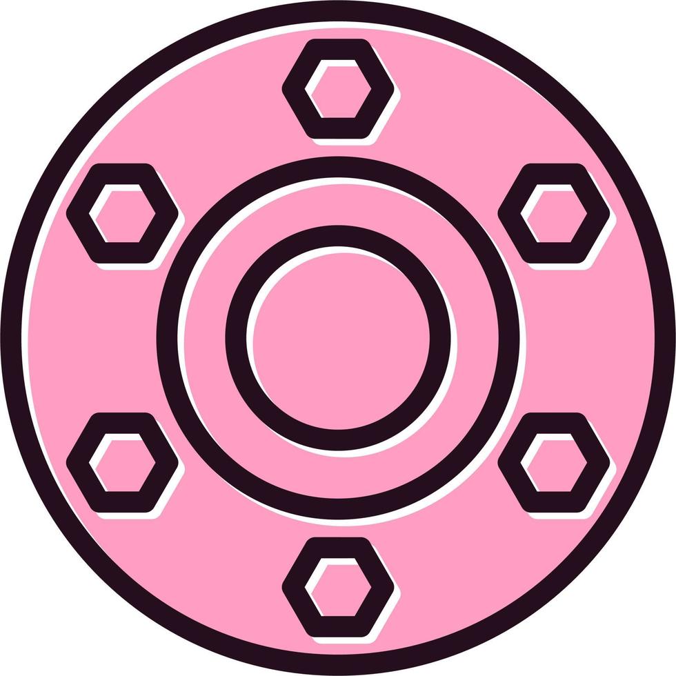 Flange Vector Icon