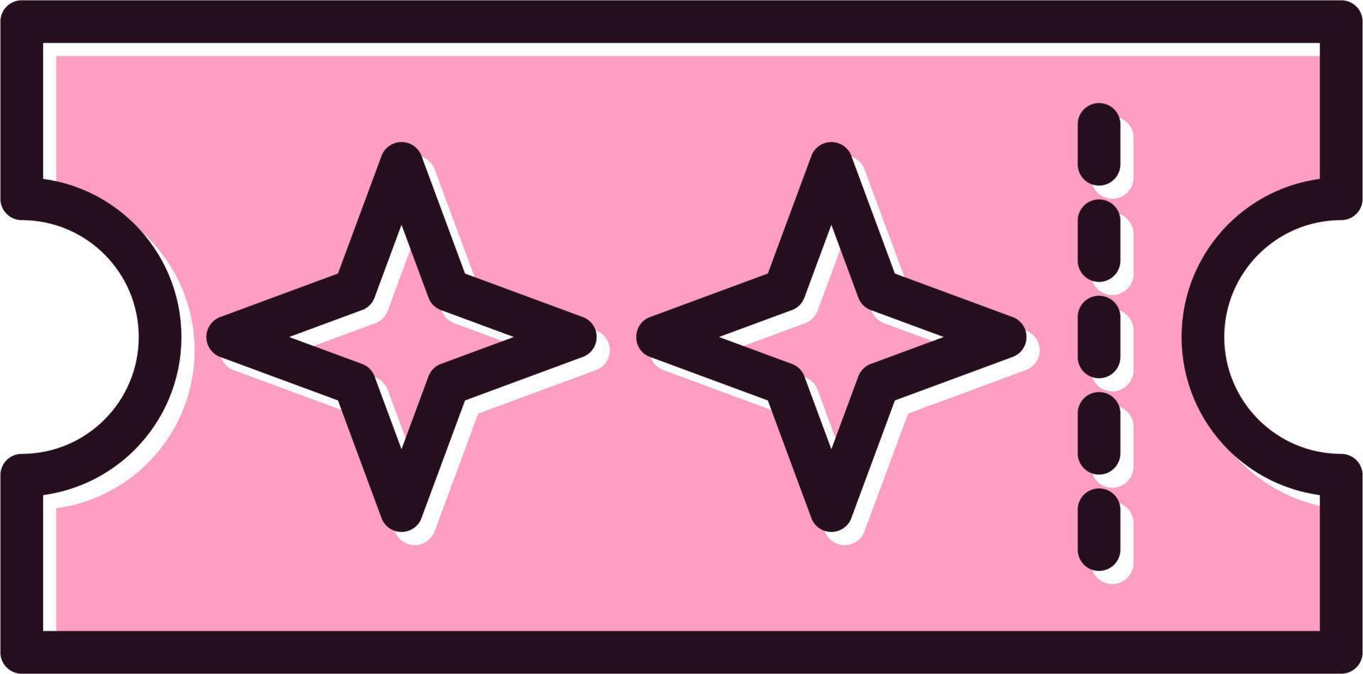 Ticket Vector Icon