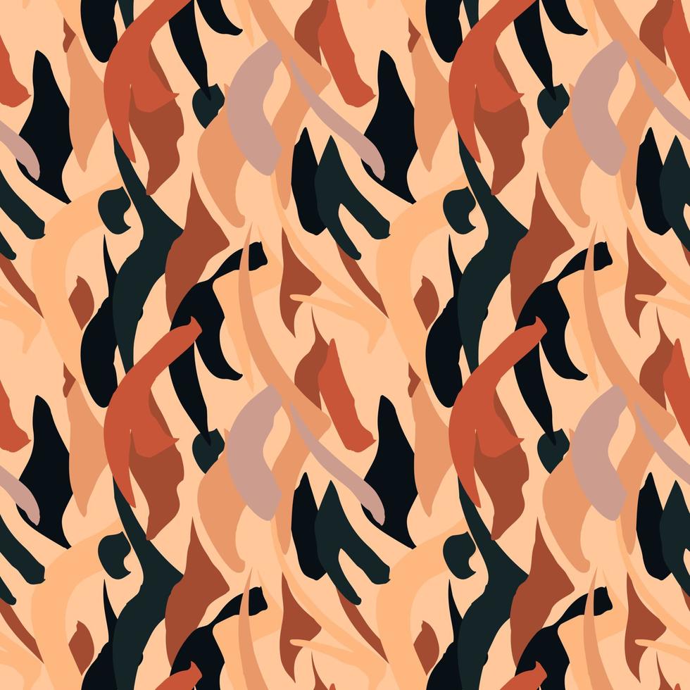 Camouflage seamless pattern. vector