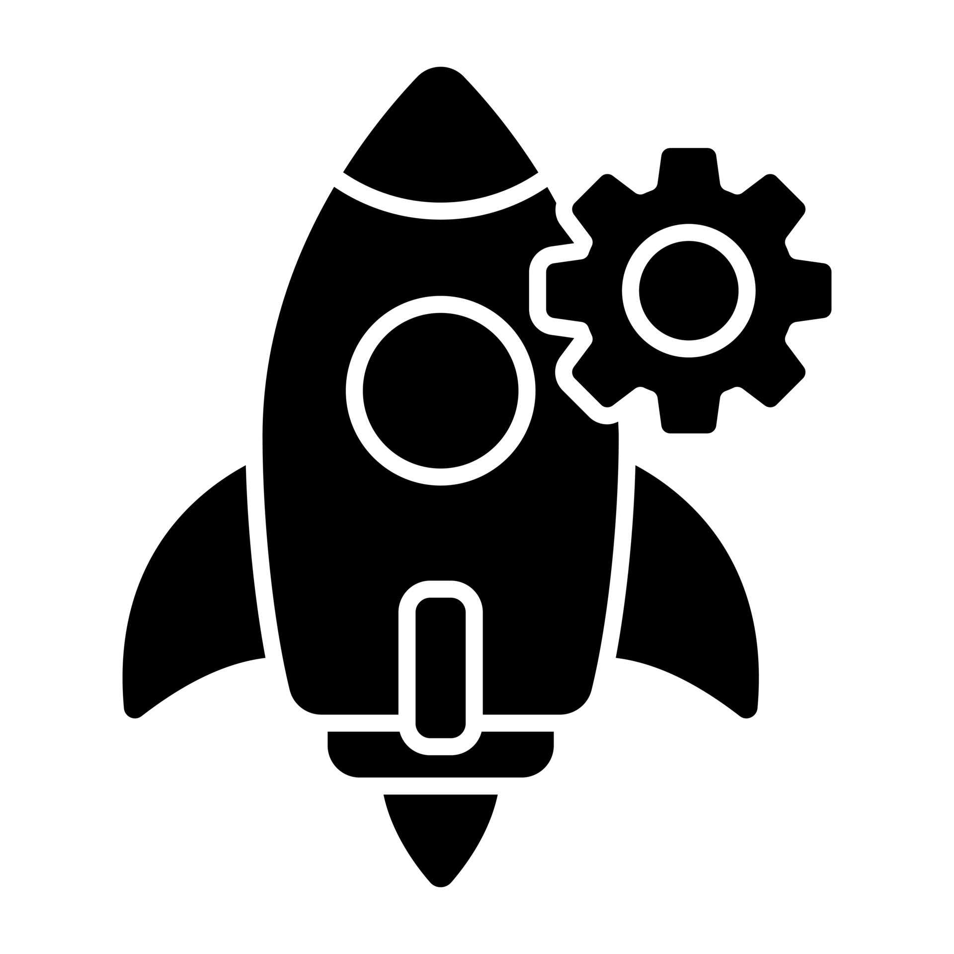 A solid design icon of startup management 19572424 Vector Art at Vecteezy