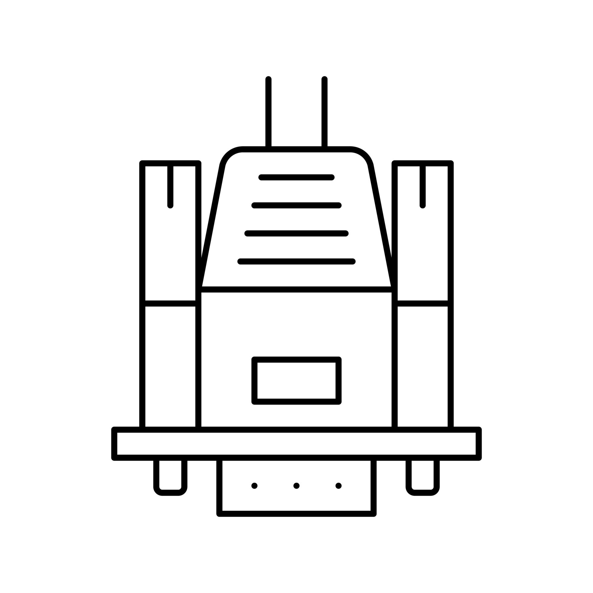 vga computer monitor cable line icon vector illustration 19572493