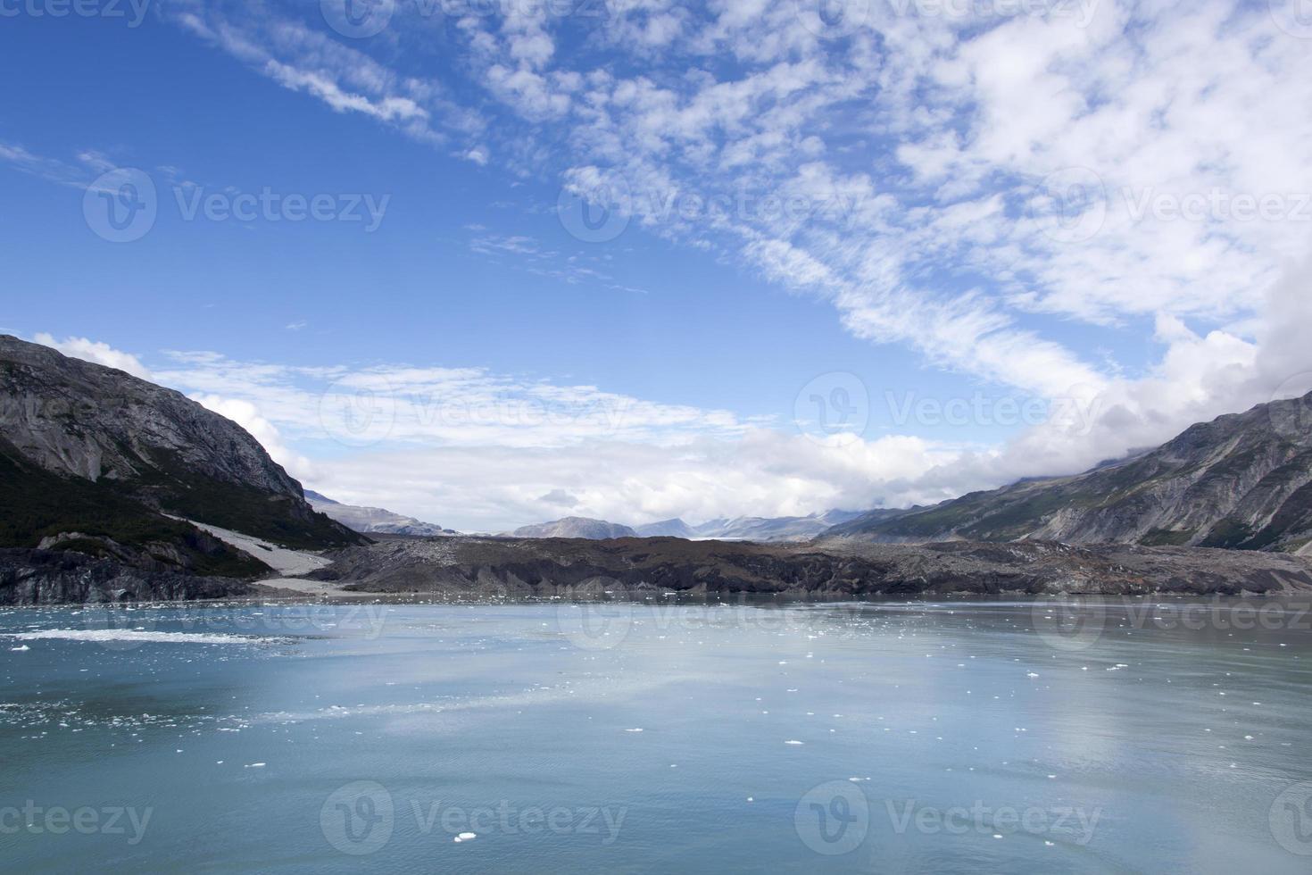 Glacier Bay National Park Old Black Color Glacier photo