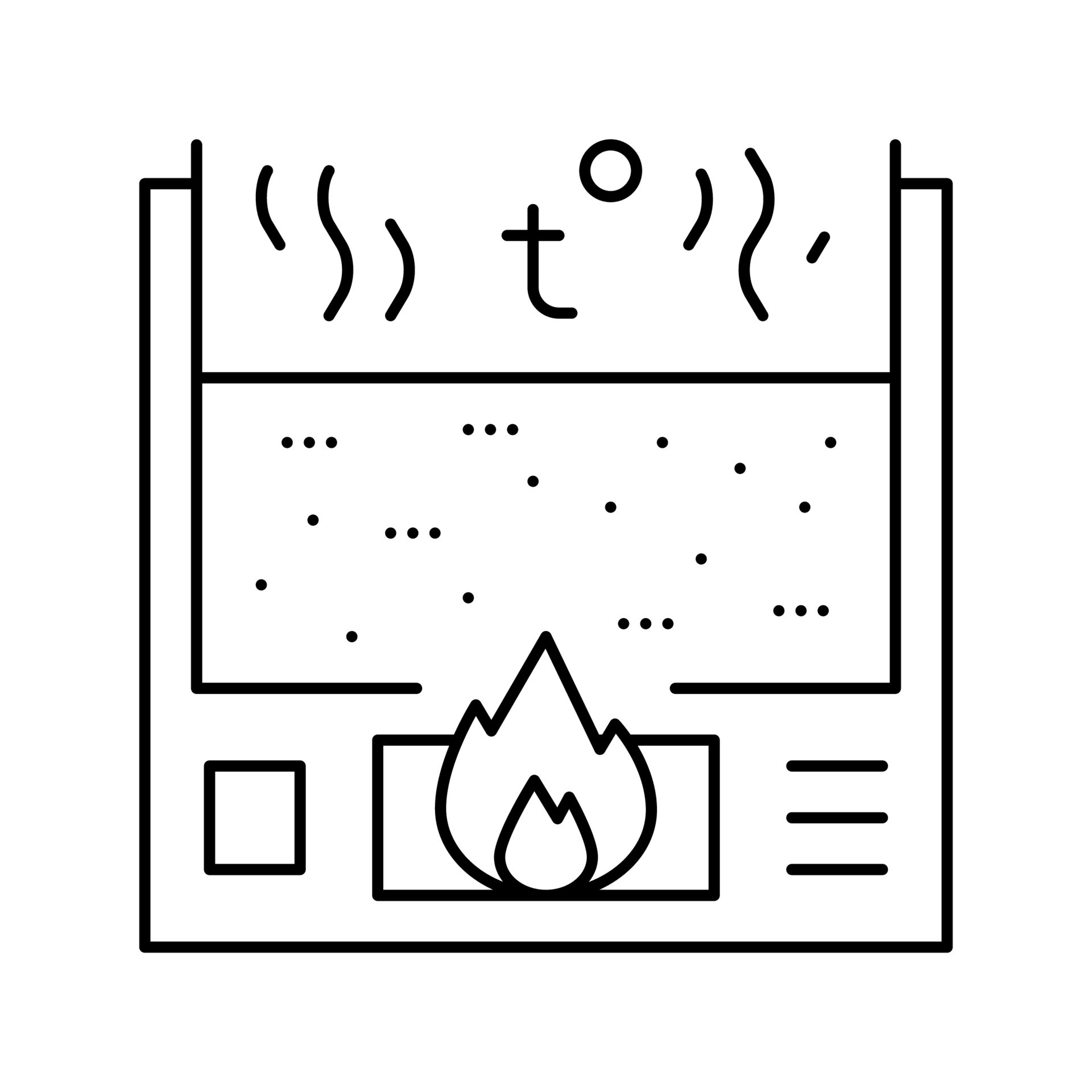 aluminium production line icon vector illustration
