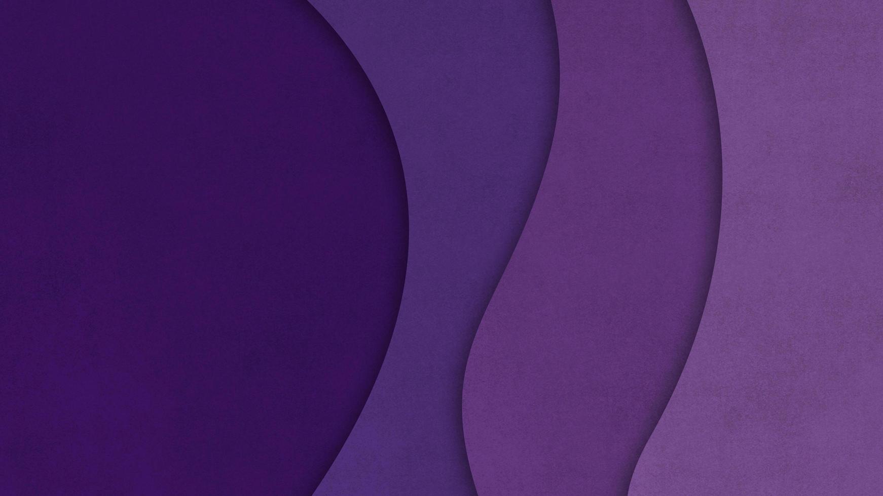 Abstract purple papercut style layers background photo