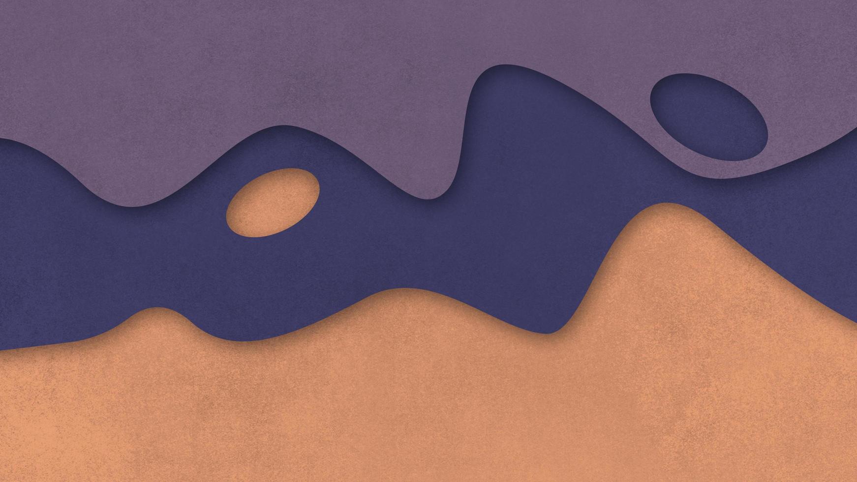 Abstract papercut background photo
