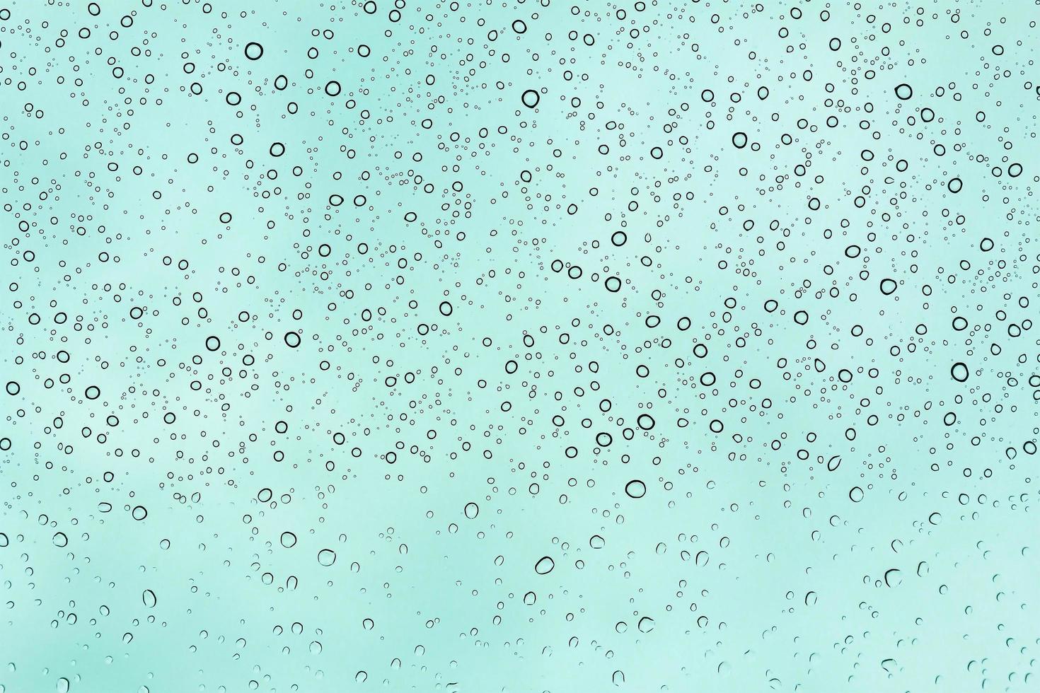 Bubbles on glass photo