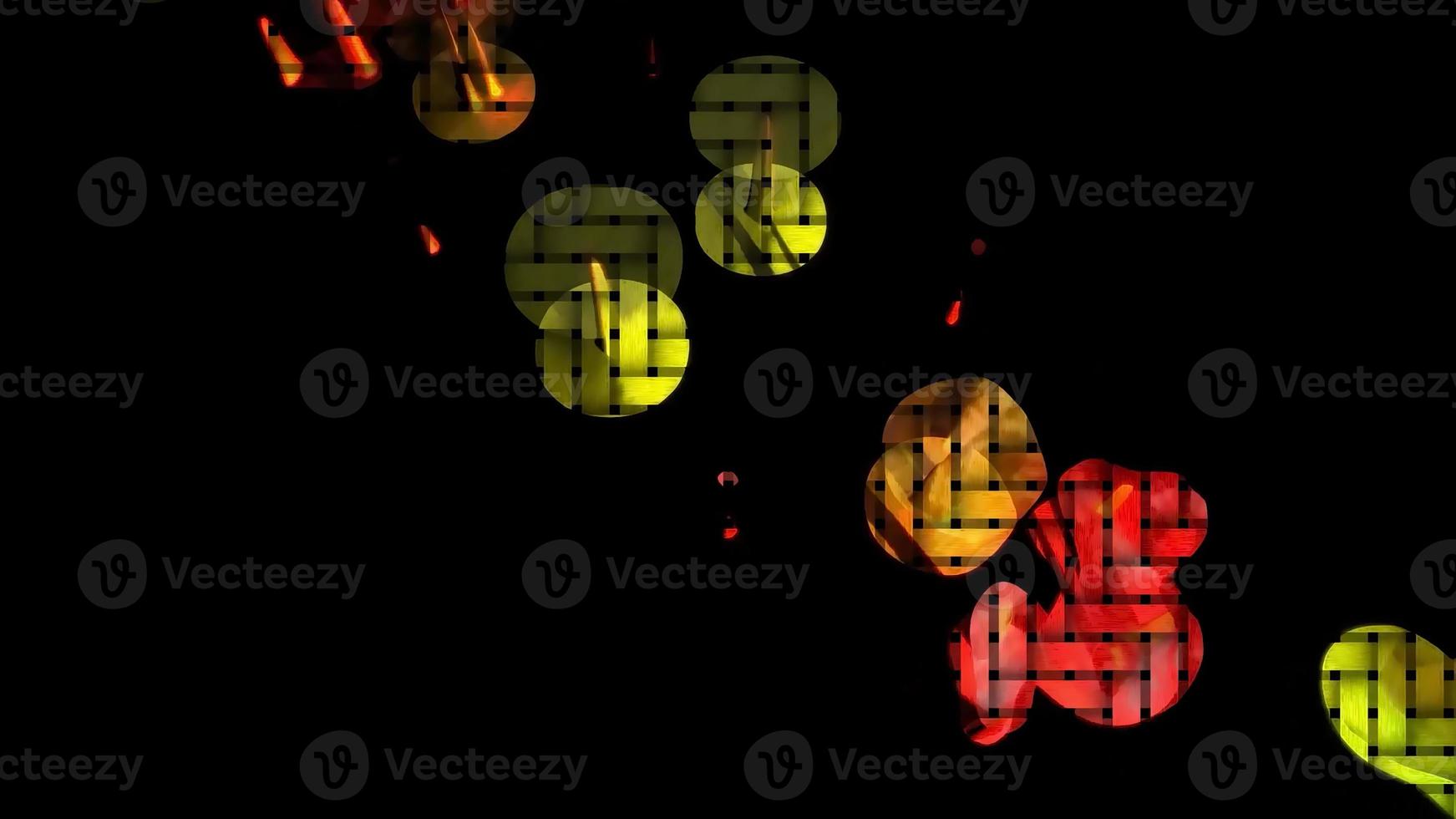 Vibrant Squares Grid Design Digital Rendering photo