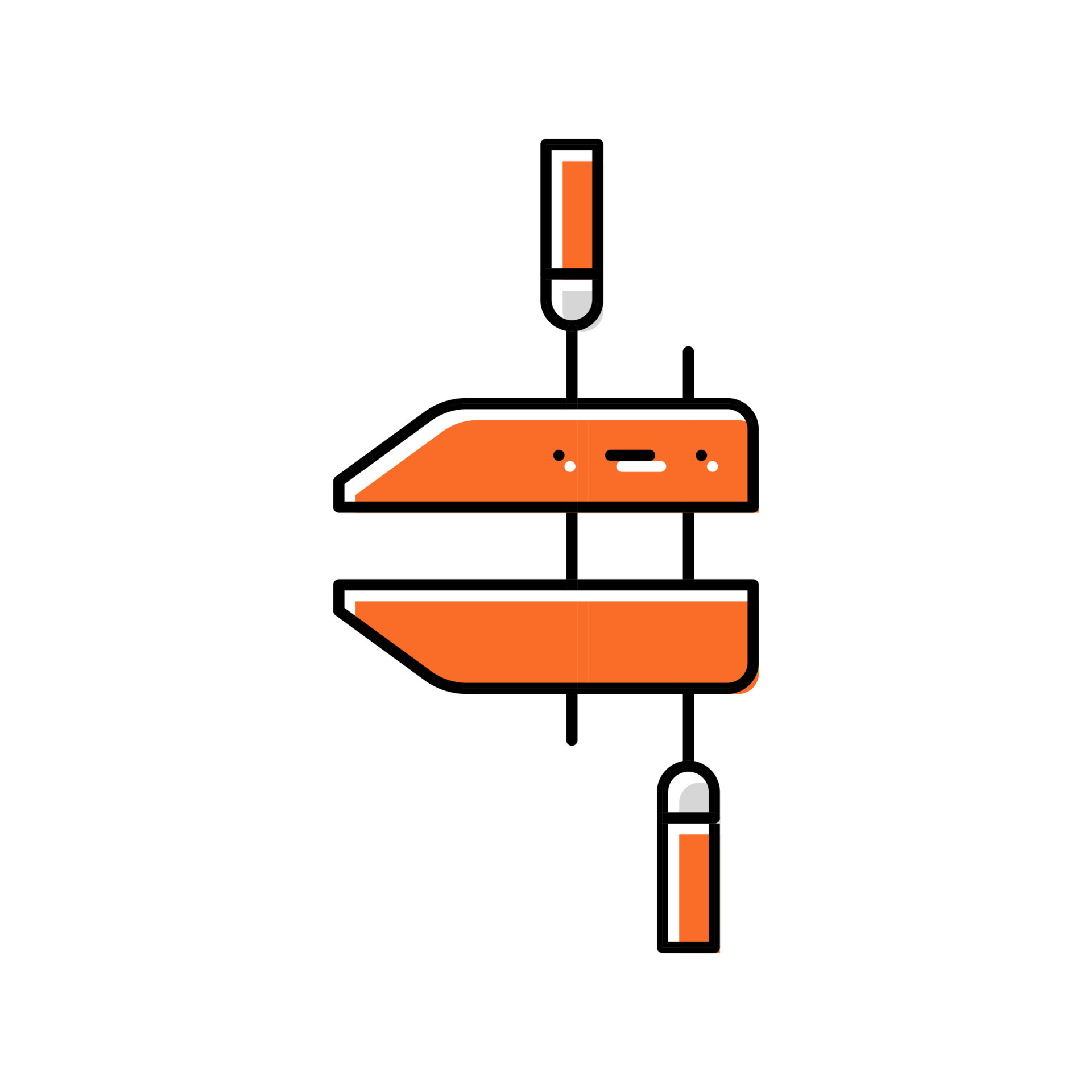 hand screw clamp color icon vector illustration 19576063 Vector Art at