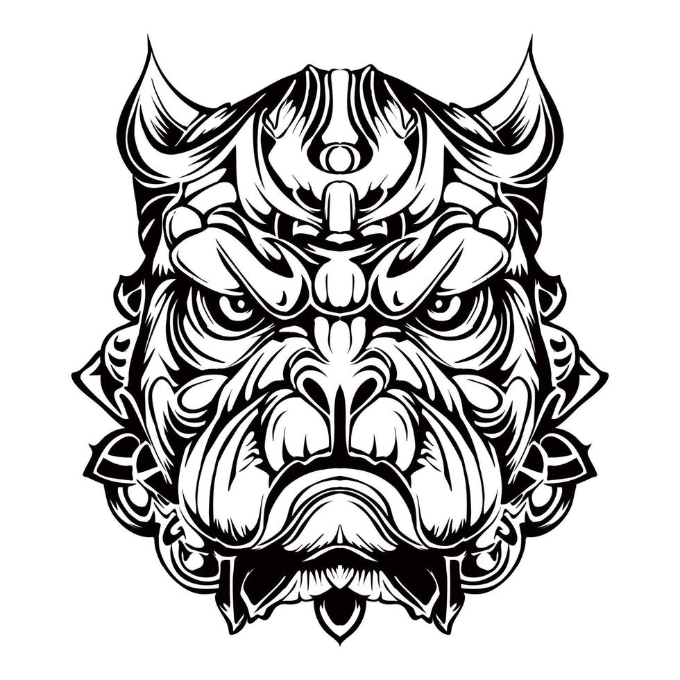 Bulldog Tattoo Vector Images (over 1,100)