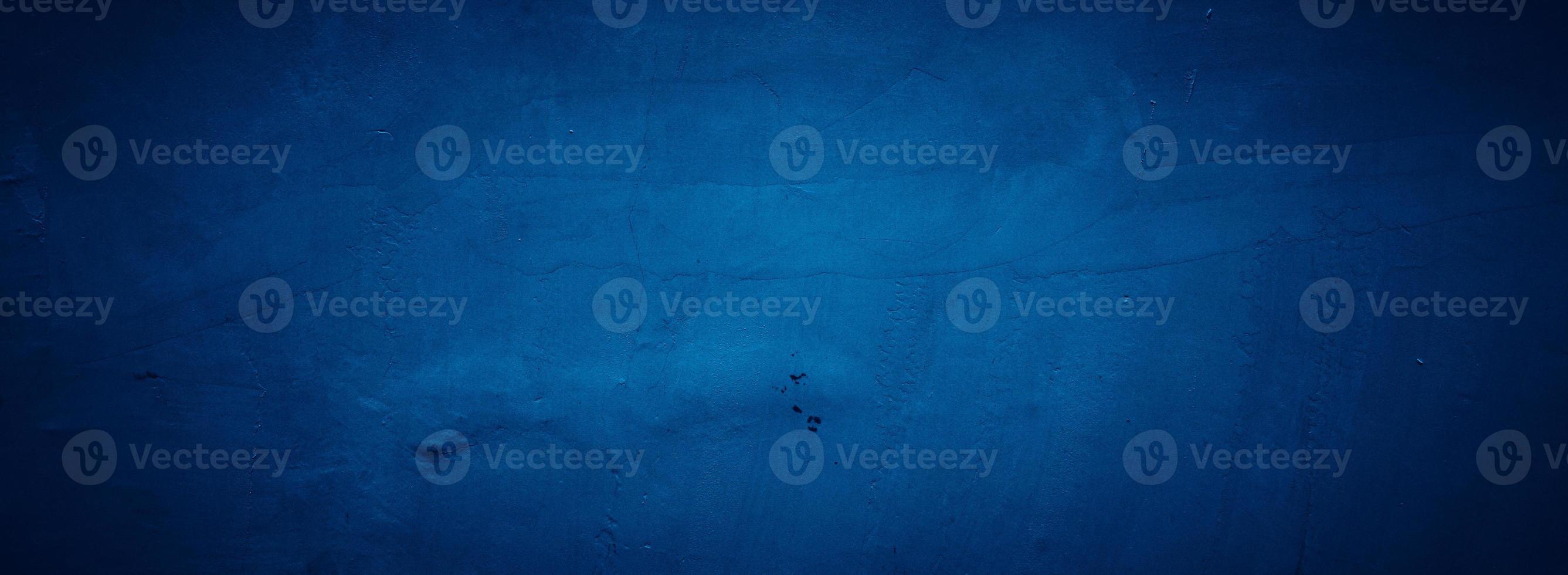 Fondo de pared de hormigón de cemento de textura azul abstracto foto