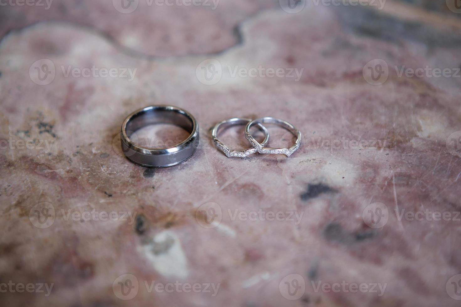 Close up of wedding ring photo
