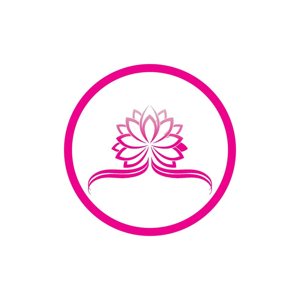 Beauty Vector lotus icon